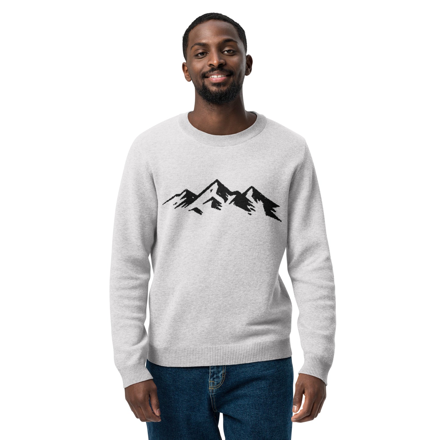 Strikkagenser med fjell (Unisex)